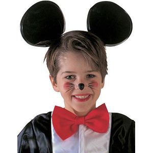 Zwarte muizenoren haarband voor kinderen