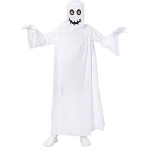 Wit lachend spook kostuum voor kinderen
