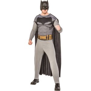 Grijs en zwart Batman kostuum voor volwassenen