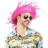 Roze Hawaii hoed voor volwassenen