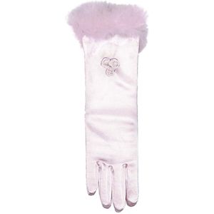 Halflange roze handschoenen voor kinderen