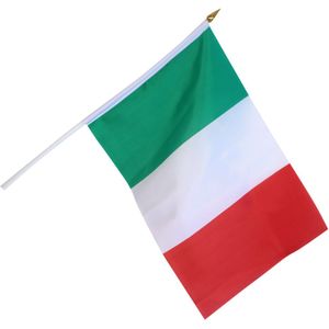Italiaanse vlag 30 x 45 cm