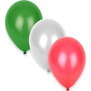 Set van 12 Italiaanse ballonnen voor supporters