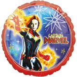 Aluminium Captain Marvel ballon 43 cm