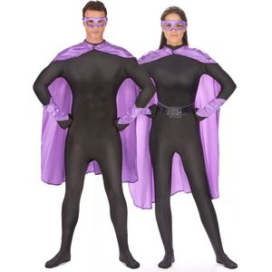 Superhelden cape en masker voor volwassenen