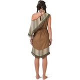 Luxe bruine indianen kostuum voor dames