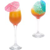 Set cocktailprikkers parasols