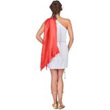 Kostuum van een Romeinse godin met cape voor dames