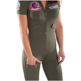 Top Gun kostuum met jumpsuit voor mannen