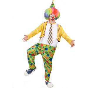 Grappige clown kostuum voor mannen