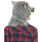 Latex weerwolf masker voor volwassenen