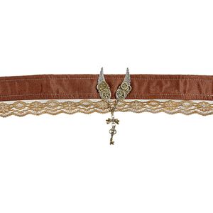 Elegante steampunk halsband voor volwassenen