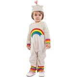 Regenboog eenhoorn kostuum voor baby's