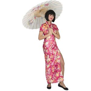 Roze Japans kostuum voor dames