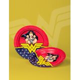 8 FSC Wonder Woman papieren borden 23 cm