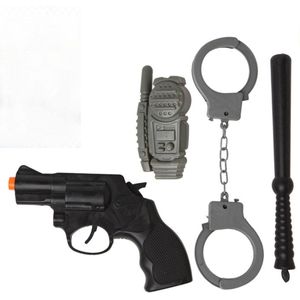 4-delige politie accessoire set