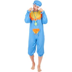 Blauwe baby kostuum voor mannen