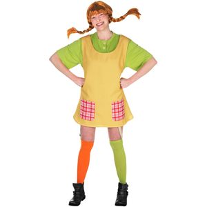 Pippi Langkous kostuum voor vrouwen