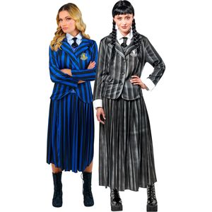 Koppel kostuum Wednesday Addams schooluniform