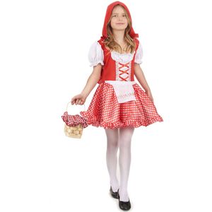 Roodkapje sprookjes outfit voor meisjes
