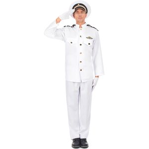 Marine officier kostuum voor volwassenen