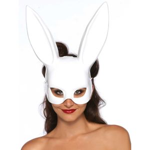 Wit konijnenmasker