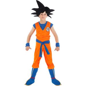Dragon Ball Z Saiyan Goku kostuum voor kinderen