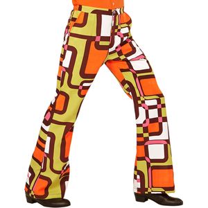 Groovy retro jaren 70 broek voor mannen