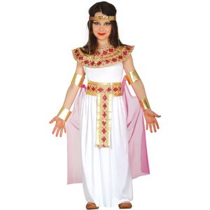 Roze met goud Egyptisch kostuum voor meisjes
