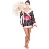 Kort geisha kostuum voor dames