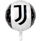 Zwarte en witte aluminium Juventus ballon