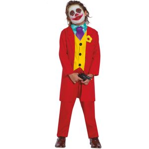 Gestoorde joker clown kostuum voor kinderen