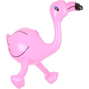 Opblaasbare roze flamingo