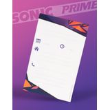 8 uitnodigingen Sonic Prime 10 x 15 cm