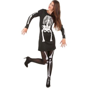 Halloween skeletkostuum voor vrouwen