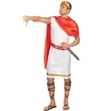 Romein kostuum met krans voor mannen - Plus Size