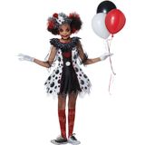 Angstaanjagende clown kostuum voor meisjes