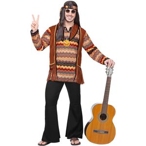 Back to the 60s hippie kostuum voor mannen