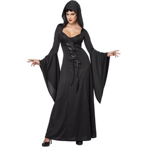 Zwarte heksen kostuum voor vrouwen Halloween