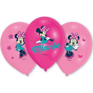 6 Minnie ballonnen