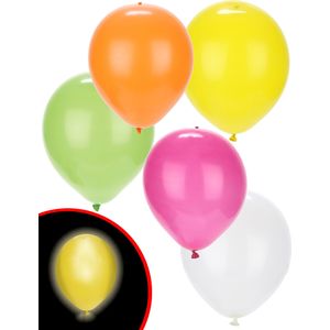 5 LED ballonnen Illooms summer party