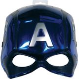 Captain America half masker voor kinderen