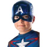 Captain America half masker voor kinderen