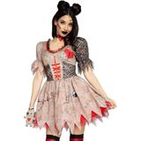 Voodoo-pop kostuum voor dames