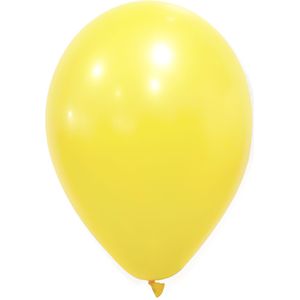 50 gele ballonnen