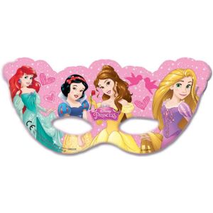 6 Disney  prinsessen maskers