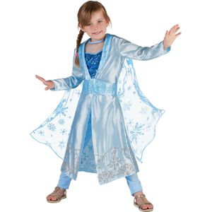 Blauwe ijsprinses kostuum voor meisjes