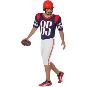 American Football speler kostuum voor mannen
