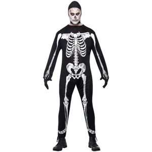 Halloween skeletkostuum voor mannen