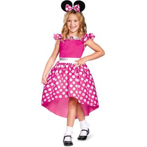 Klassiek roze kostuum Minnie voor meisjes